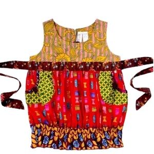 MATILDA JANE Jester Red Shasta Bubble Top Paint By Number Collection Size 2T